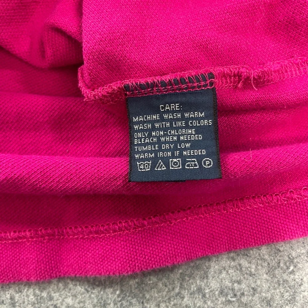 Polo Ralph Lauren Mens Shirt XL Pink Short Sleeve Classic Fit Prep Down